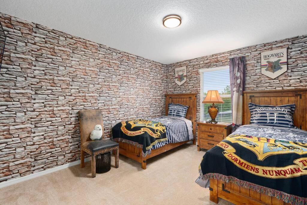 Lakeview W/8 Bedroom 5 Kingsuite 3 Miles To Disney Kissimmee Exterior photo