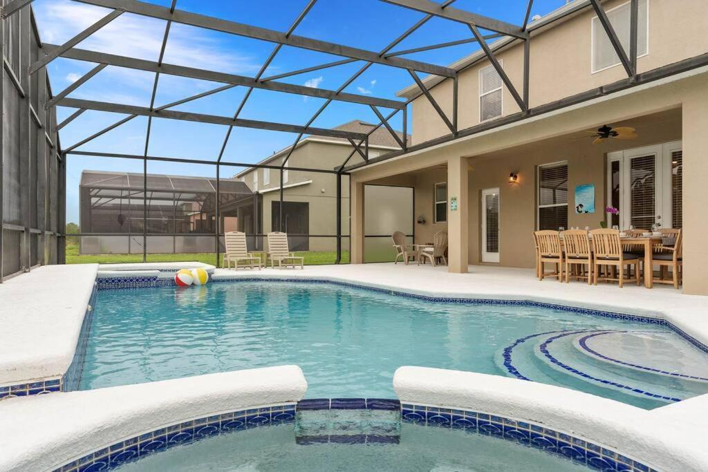 Lakeview W/8 Bedroom 5 Kingsuite 3 Miles To Disney Kissimmee Exterior photo