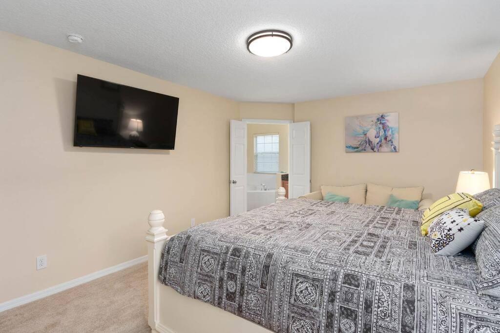 Lakeview W/8 Bedroom 5 Kingsuite 3 Miles To Disney Kissimmee Exterior photo